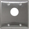CM-3280: Serie CM-3200 y CM-3500:Acero inoxidable, 2 elementos, montaje empotrado - Interruptores de llave