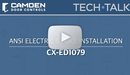 Vídeo de instalación de CX-ED1079:  