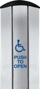 Interruptor de placa de empuje de columna™ de 36" de largo en acero inoxidable:  