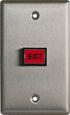 Interruptor rectangular iluminado por LED