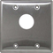 CM-3210: Serie CM-3200 y CM-3500:Acero inoxidable, 2 elementos, montaje empotrado - Interruptores de llave