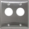 CM-3560: Serie CM-3200 y CM-3500:Acero inoxidable, 2 elementos, montaje empotrado - Interruptores de llave