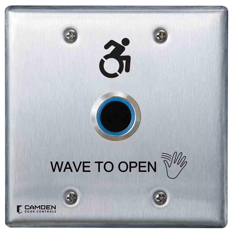 CM-xxx/8B: Serie CM-74/75 y CM-84/85:Interruptores de placa de empuje de columna™ - Touchless