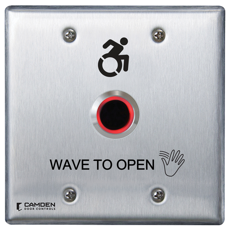 CM-xxx/8C: Serie CM-74/75 y CM-84/85:Interruptores de placa de empuje de columna™ - Touchless