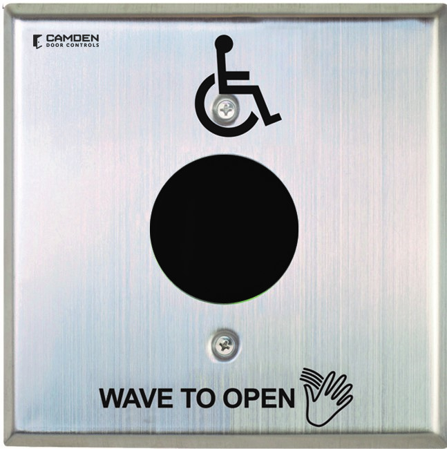 CM-RX-90: Serie CM-74/75 y CM-84/85:Interruptores de placa de empuje de columna™ - Touchless