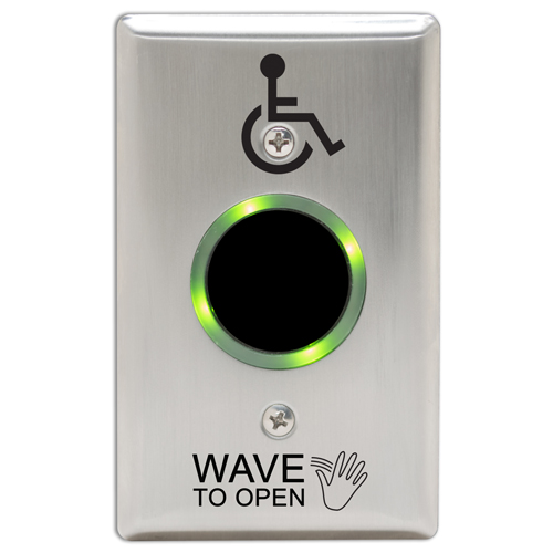 CM-RX-92: Serie CM-74/75 y CM-84/85:Interruptores de placa de empuje de columna™ - Touchless
