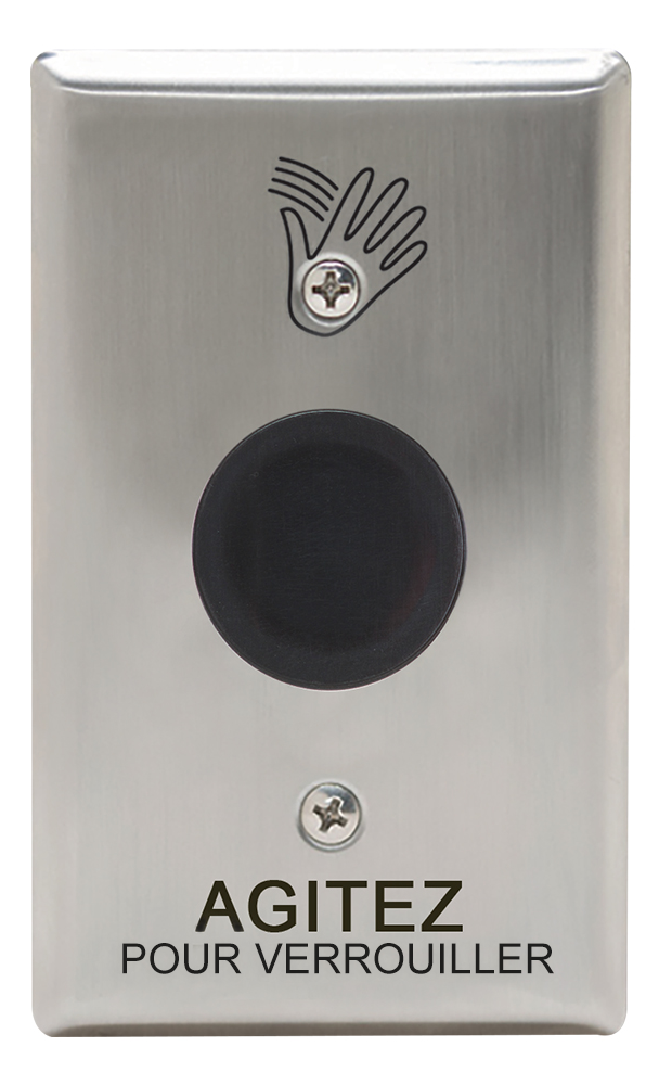 CM-84BB-CLR: Serie CM-74/75 y CM-84/85:Interruptores de placa de empuje de columna™ - Touchless