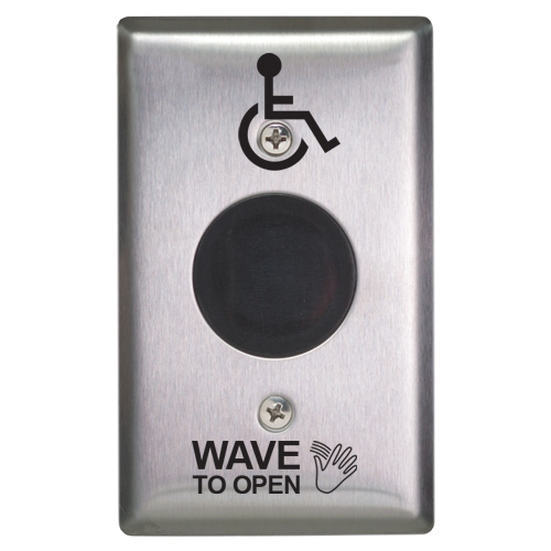CM-84BB-BRZ: Serie CM-74/75 y CM-84/85:Interruptores de placa de empuje de columna™ - Touchless