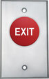 Pulsador de 1-5/8", placa frontal de aluminio