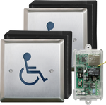 CM-RFK45/2: Kinetic de Camden™:Sistema de control de puerta inalámbrico sin batería de 900Mhz - Inalámbrico RF