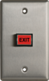 Interruptor rectangular iluminado por LED