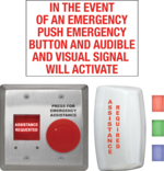 CX-WEC10BK2: Serie CX-WEC:Llamada de emergencia para baños universales - Control de baños