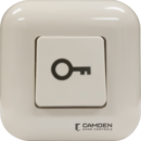 CM-850, Interruptor basculante, plástico beige:  
